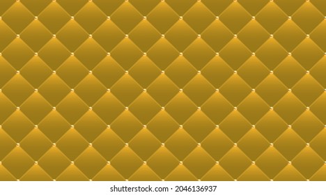 Luxury golden background. Vector illustration. Upholstery background.
