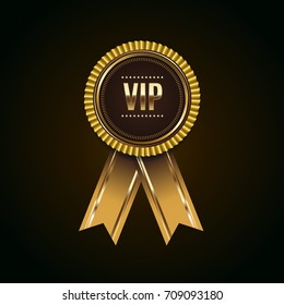 Luxury golden badge and labels collection