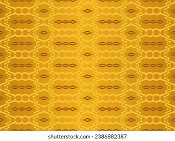 Luxury golden curve pattern cover design. Elegant floral ornament on gold background. Premium vector collection for rich brochure, luxury invitation, royal wedding template.