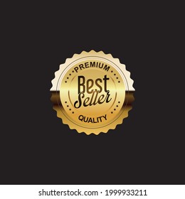 Luxury golden design elements badges and labels collection