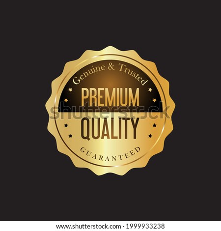 Luxury golden design elements badges and labels collection