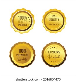 Luxus-Golden-Flachbildschirme Premium-Qualitätssiegel-Prädikatsmarke