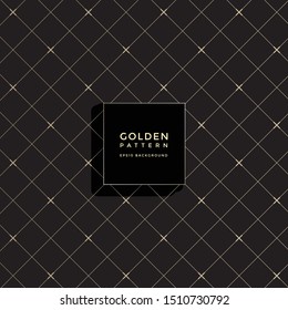 Luxury golden geometric pattern, abstract pattern background