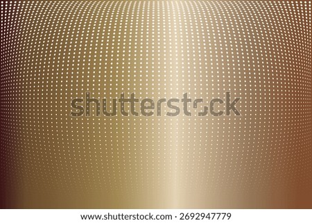 Luxury Golden Halftone Dot Pattern with Fisheye Gradient Effect. 13