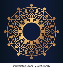 Luxury Golden Mandala Background Design Vector