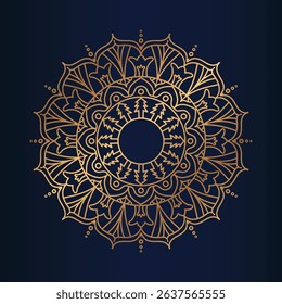 Luxury Golden Mandala Background Design Vector