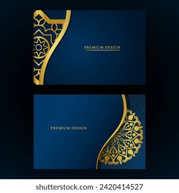 Luxury golden mandala background. Vector Illustration. Decorative Luxury mandala background design for print, poste, cover, brochure, flyer, banner. Modern luxury background Design.