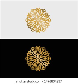 luxury golden mandala vector download