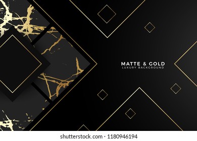 Luxury Golden Marble Background