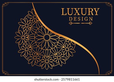 Luxury Golden Royal Mandala Design