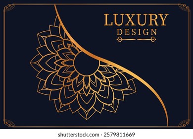 Luxury Golden Royal Mandala Design