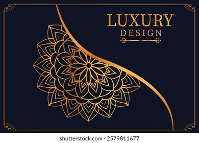 Luxury Golden Royal Mandala Design