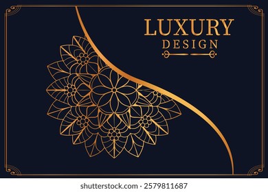 Luxury Golden Royal Mandala Design