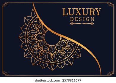 Luxury Golden Royal Mandala Design