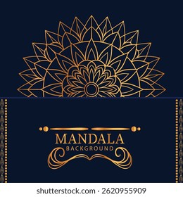 Luxury Golden Royal Mandala Design