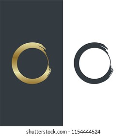 Luxury Golden shape and monochromatic one, Creative, Modern, Abstract, Initial, Logo Vector Elegant, Abstract emblem, design concept, 5K logotype element for template, 