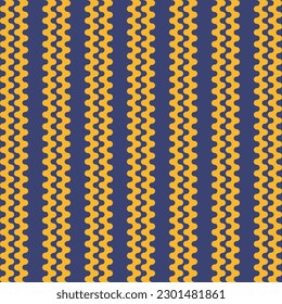Luxury golden vector pattern in blue background. Suitable for fabric, clothing, textile and fashion.