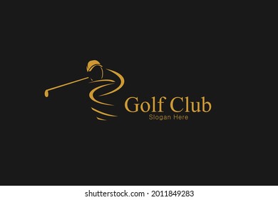 luxury golf logo design images