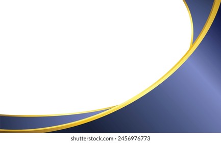 Fondo de degradado de lujo con líneas abstractas curvas
