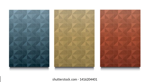 Luxury gradient color cover disign. A4 size minimal geometric patterns vector background geometric patterns for template, leaflet, flyer and magazine. 