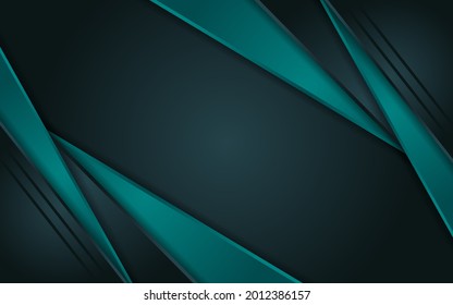 Gradiente de lujo de fondo verde oscuro
