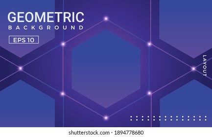Fondo geométrico gradiente de lujo. Perfecto para folletos de cuadernos, libros de texto, papel de cuaderno, libro, plantilla de revista.