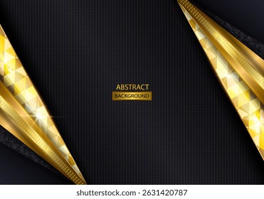 LUXURY GRADIENT GOLD ABSTRACT BACKGROUND. Vector file. Graphic design.