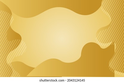 Luxury gradient golden linear background