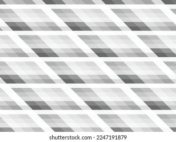 Luxury Gray Stripes Line Pattern Background. Vintage Retro. Geometric Banner Wallpaper. Vector
