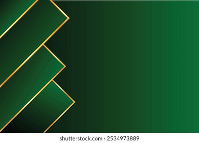 luxury green desing modern background