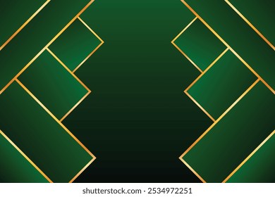 luxury green modern design background
