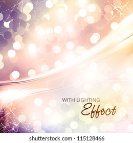 Luxury greeting card. Vector