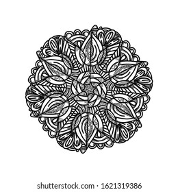 luxury hand draw mandala ornament pattern