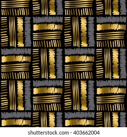 luxury hand drawn seamless pattern