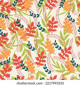 Luxury hand drawn vintage 3d seamless ornamental colorful flowers floral pattern design background 