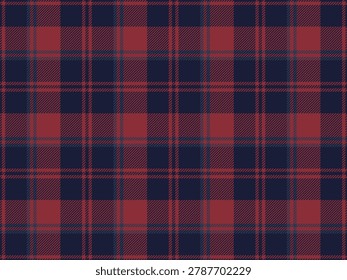 Luxury heritage plaid seamless pattern background in navy and burgundy red suitable for branding packaging