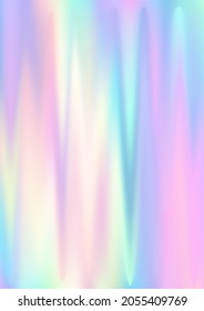 Luxury hologram gradient background  Iridescent pastel holo texture  Holographic vaporwave digital pattern  Pearlescent vector cover backdrop  Spectrum blur aura gradient holography 