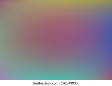 Luxury Holographic Neon Vector Background. Iridescent Vibrant Spring or Summer Cover or Banner Texture. Bright Sky, Sunset, Sunrise or Sunset Abstract Teal or Paper. Luxury Holographic Background.