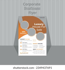 luxury Home sales real state flyer template design Editable Colorful Modern Minimal Creative Luxury Abstract Branding Brochure Poster Design Advertising Marketing Leaflet Presentation Layout Vect