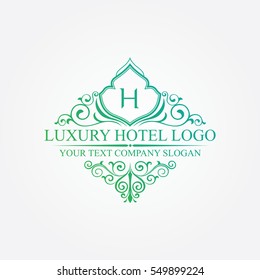 luxury hotel logo