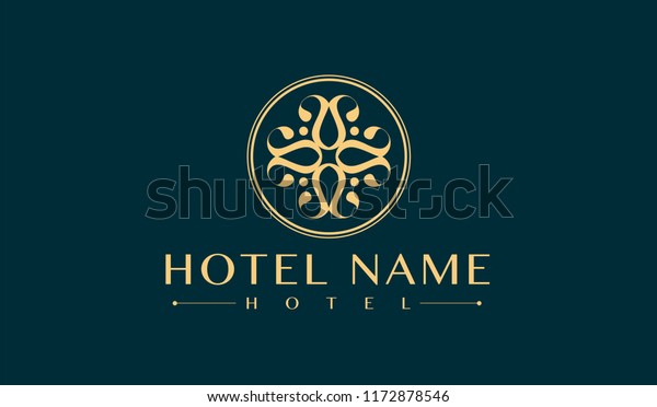 Luxury Hotel Logo Stock Vector (Royalty Free) 1172878546 | Shutterstock