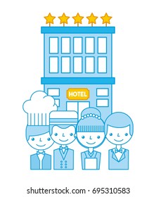 Luxury hotel rest break