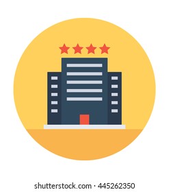 Luxury Hotel Vector Illustration