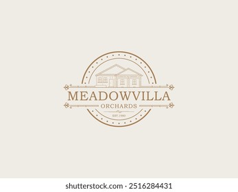 Luxury House Logo | Vintage Design