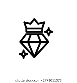 luxury icon design on white background