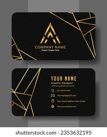 luxury id card company template