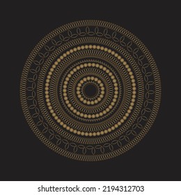 luxury indian mandala free vector art design