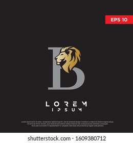 214 B Lion Logo Images, Stock Photos & Vectors | Shutterstock