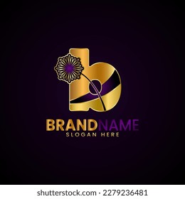 Luxury initial letter B logo design, for company, boutique, business,fashion, etc 