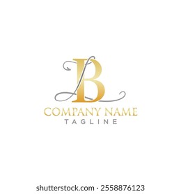 Luxury initial logo design tamplate. This logo is great for all types of businesses.